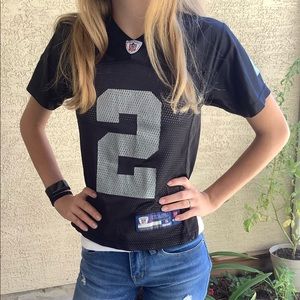 Black Raiders Russell 2 Football Jersey Youth S/M